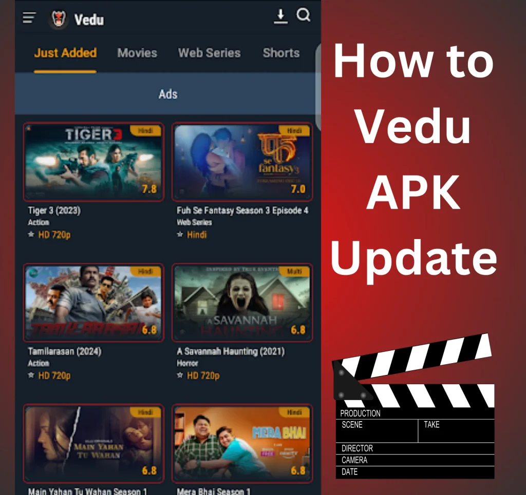 How to update vedu apk